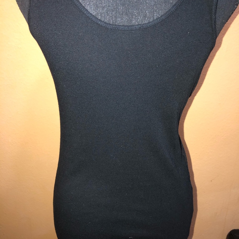 Express black sequin basic tank - Picture 4 of 4